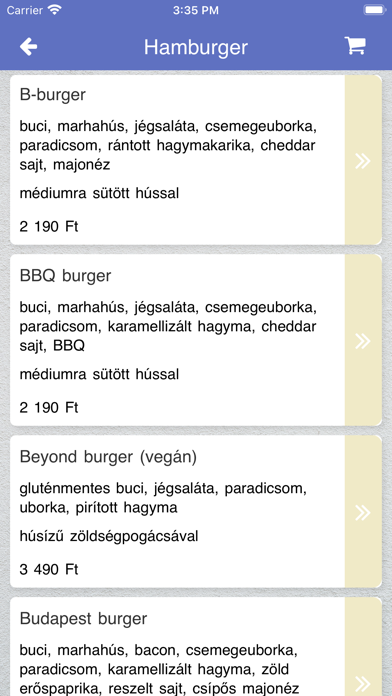 Burger Express Budapest screenshot 2