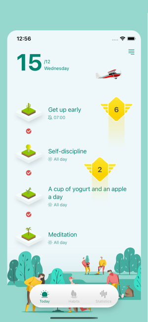 ‎Habits - Daily checklist Screenshot