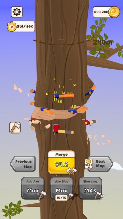 Idle Lumberjack Game screenshot-4