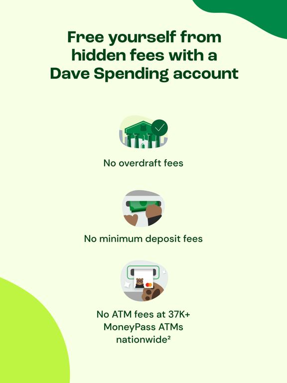 Dave - Banking & Cash Advance screenshot 3