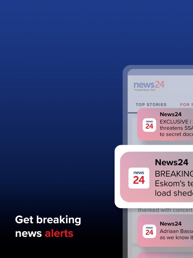 kradse fest elleve News24: Trusted News. First on the App Store