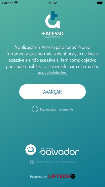 + Acesso para todos