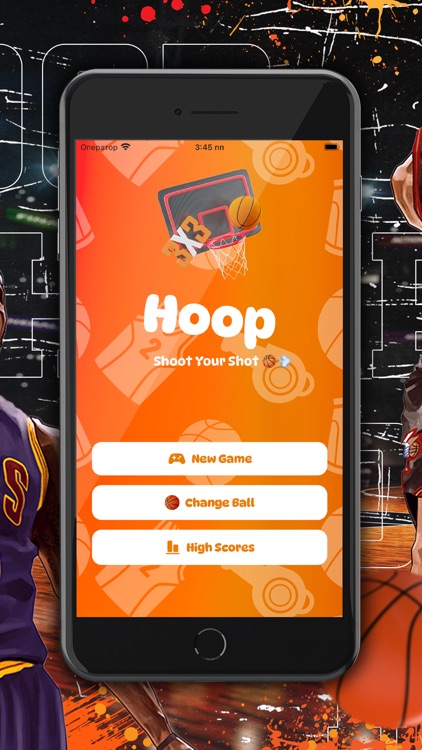 Hoop: basketball game