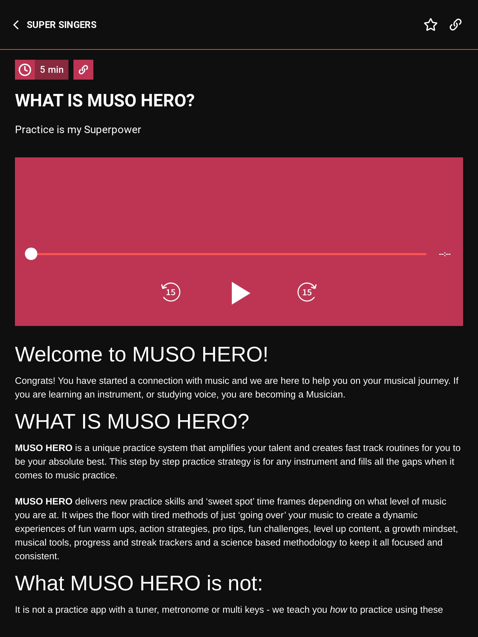 MUSO HERO screenshot 3