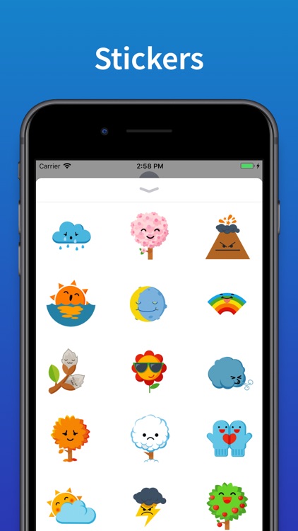 Weather Stickers & emoji