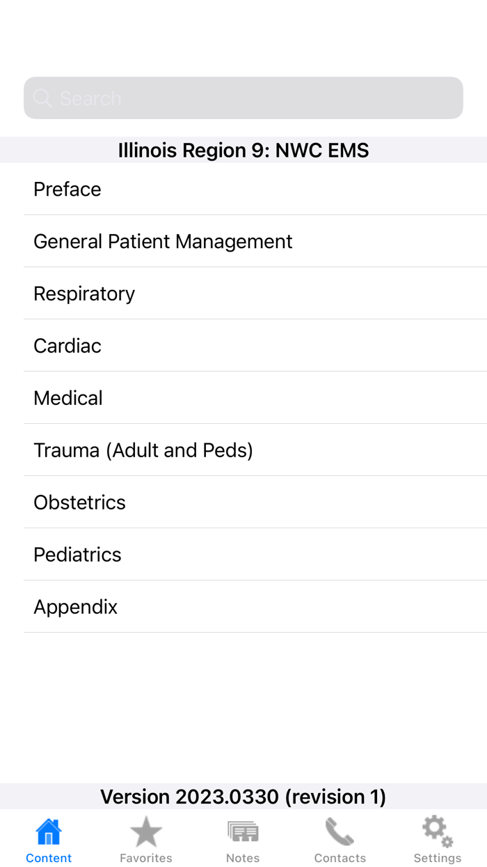 Northwest Community EMSS SOPs