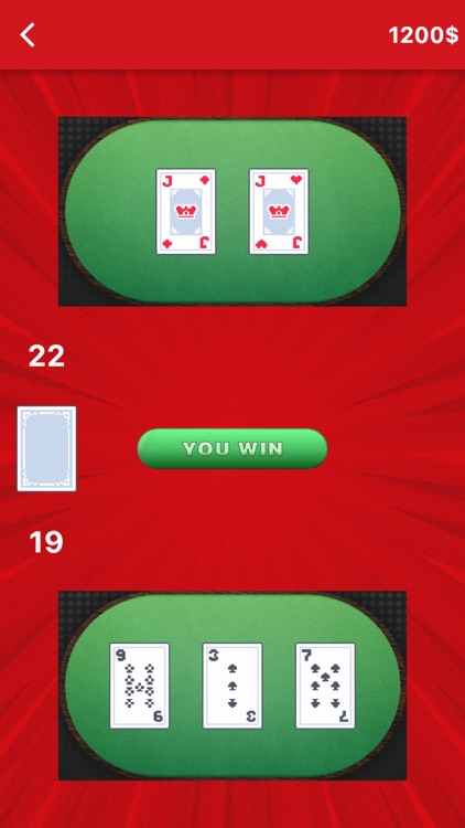 Blackjack betclic cards screenshot-3