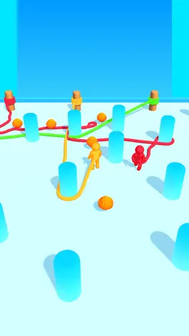 Game screenshot Rope Race 3D! hack