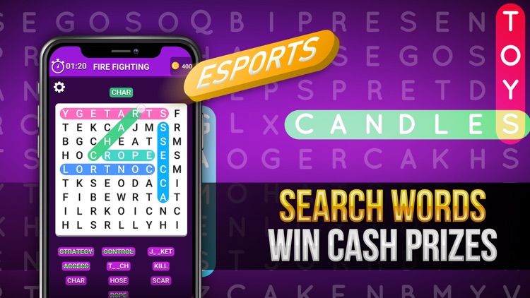 Word Search: Cash Prizes