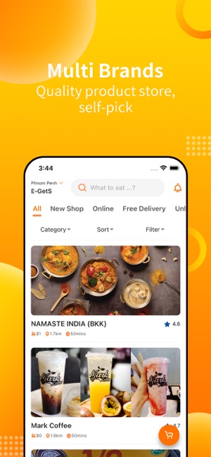 E-Gets : Food & Drink Delivery On The App Store