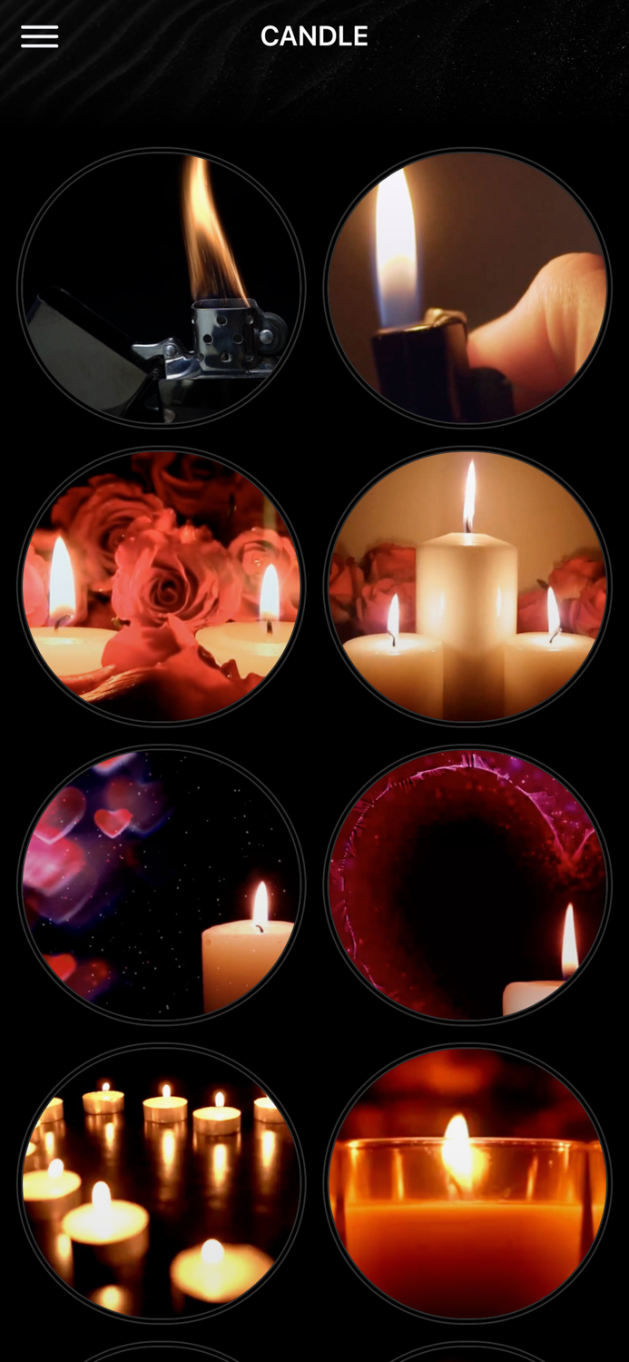 Virtual Candle Light App