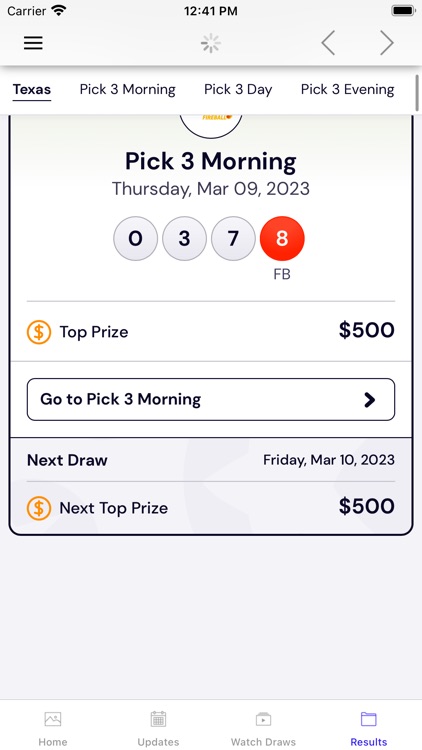 Texas Lottery by Grematech Communication
