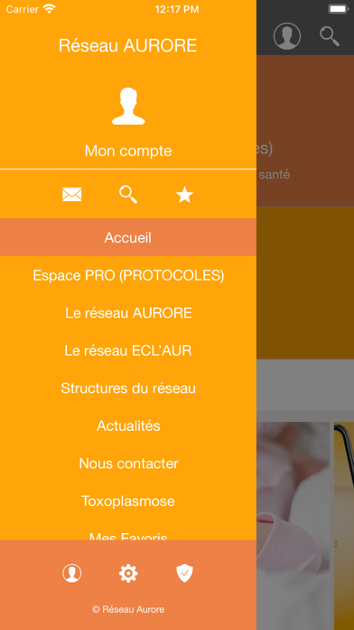 Réseau AURORE - Protocoles screenshot 2