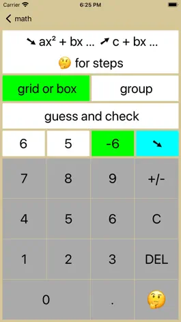 Game screenshot Quadratic Factoring mod apk