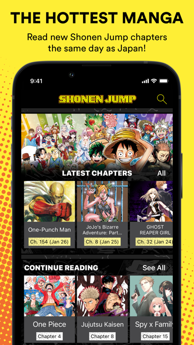 Shonen Jump Manga & Comics Screenshot