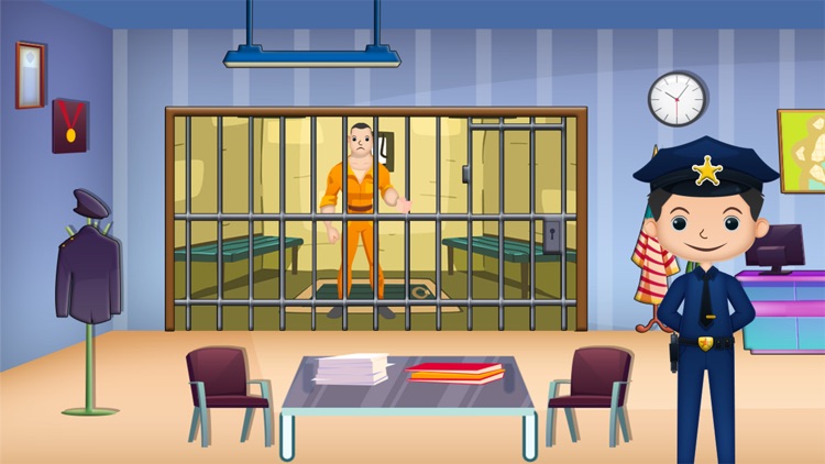 Pretend Police station Game screenshot-7