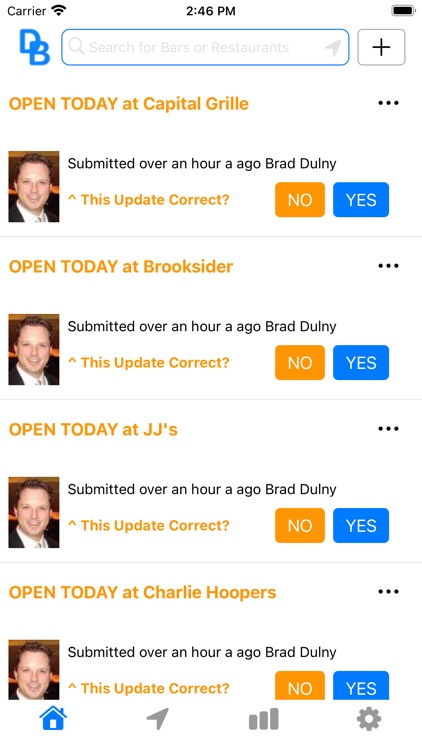 Dodgeball: Bars & Restaurants