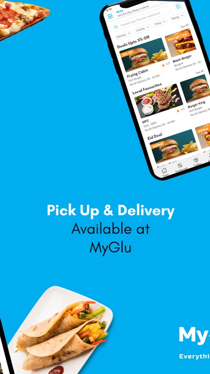 MyGlu: Food & Grocery Delivery