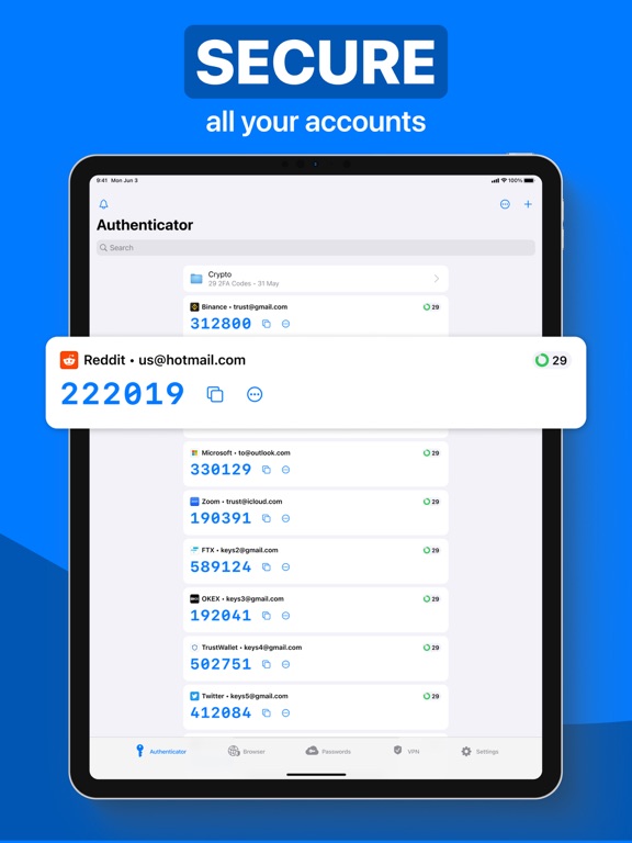 Authenticator App ° screenshot 2