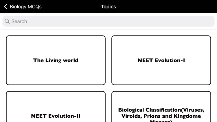 Biology MCQs