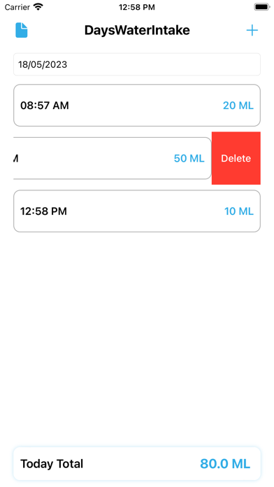 Screenshot #2 pour DayWaterIntake