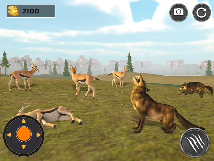 Wild Wolf Simulator 3D Games
