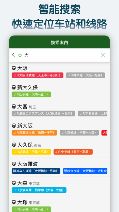换乘案内 (中文版)日本交通查询工具のおすすめ画像4
