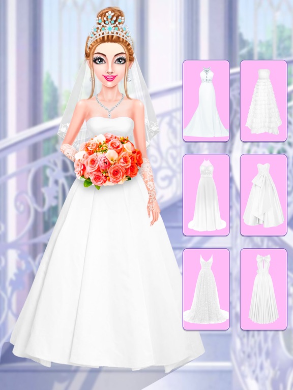Wedding Dress Up Game for Girl screenshot 2