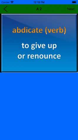 Game screenshot SAT Vocabulary Flashcard apk