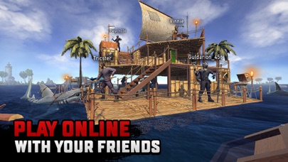 Raft Survival: Multiplayer Screenshot
