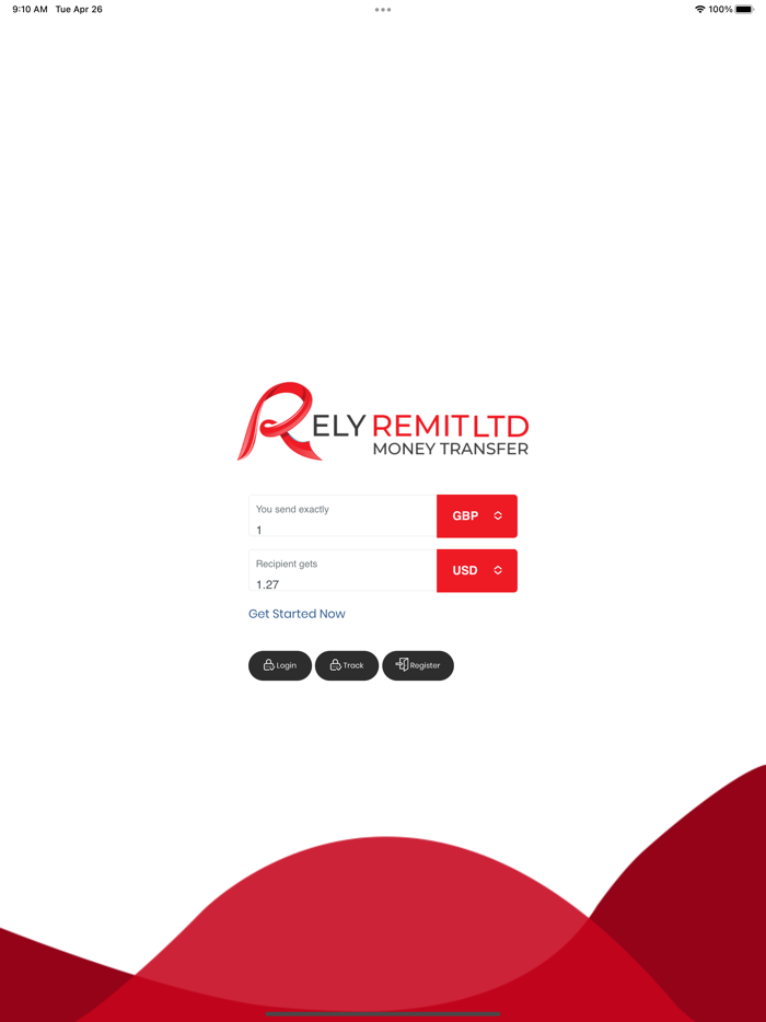 Rely Remit Send Money App