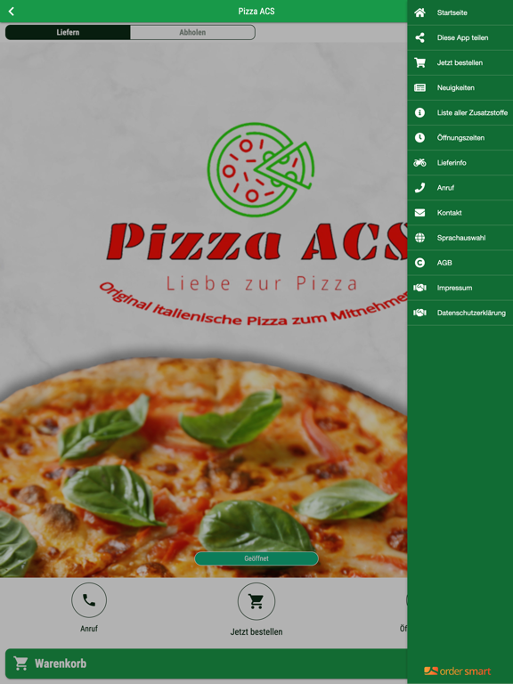 Pizza ACS screenshot 3