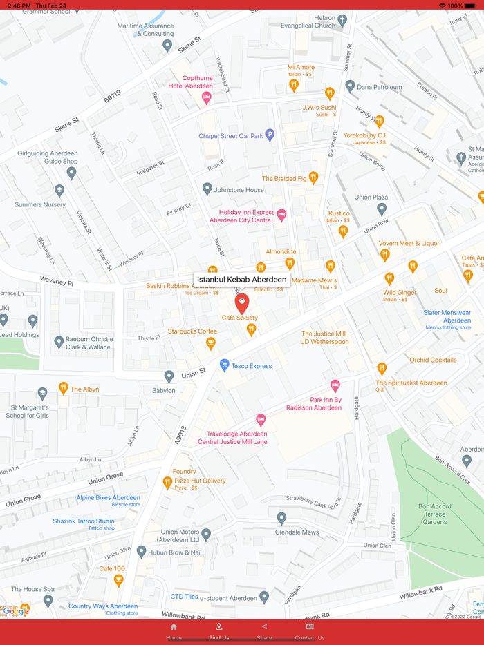 Istanbul Kebab Aberdeen