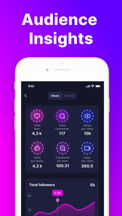 Screenshot #2 pour IG Followers Tracker & Reports