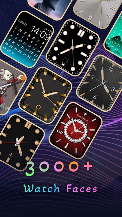 X Facer - Watch Faces Galleryのおすすめ画像1