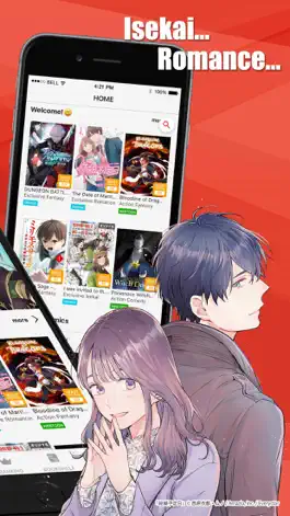 Game screenshot MANGA BANG! Japanese Manga App apk