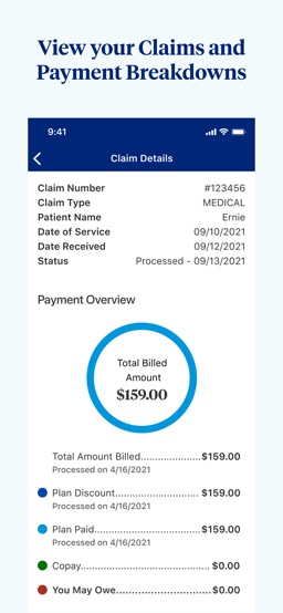 UnitedHealthcare app screenshot