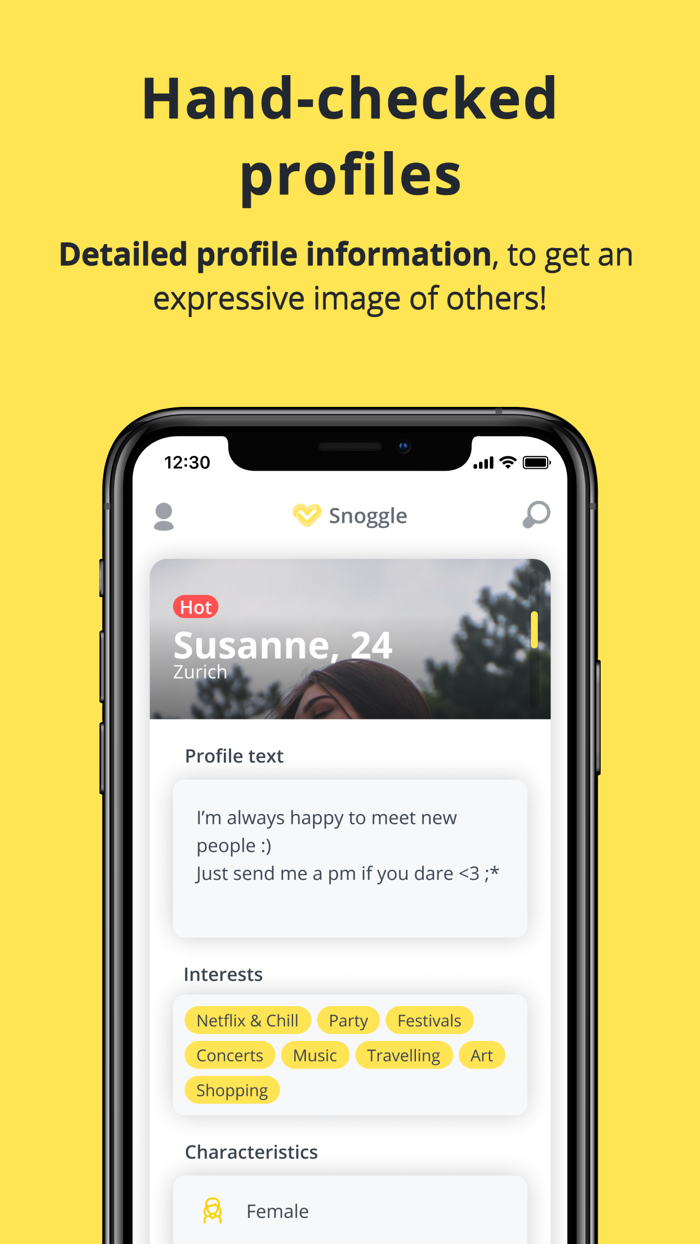 Snoggle - Chat  Dating App