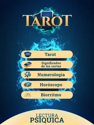 Screenshot 5 Cartas del Tarot y Numerología iphone