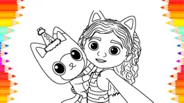 Game screenshot Baby Dollhouse Coloring Book mod apk