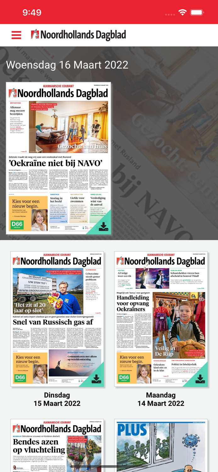 Noordhollands Dagblad - krant