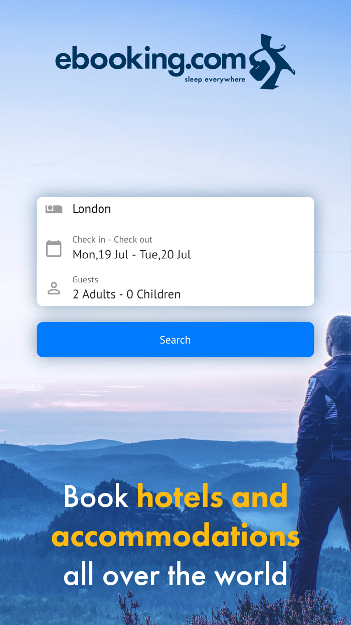 Booking Hotels with eBooking
