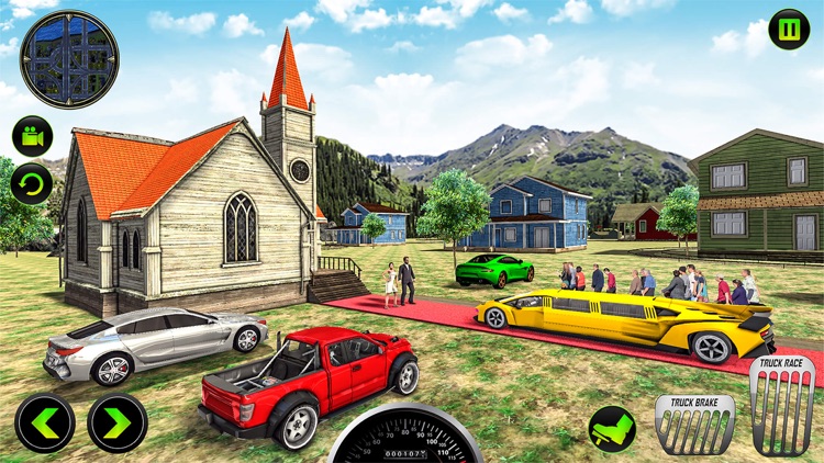 Limousine Taxi Driving Game 3D