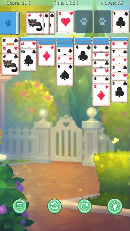 Solitaire Cat Puzzle