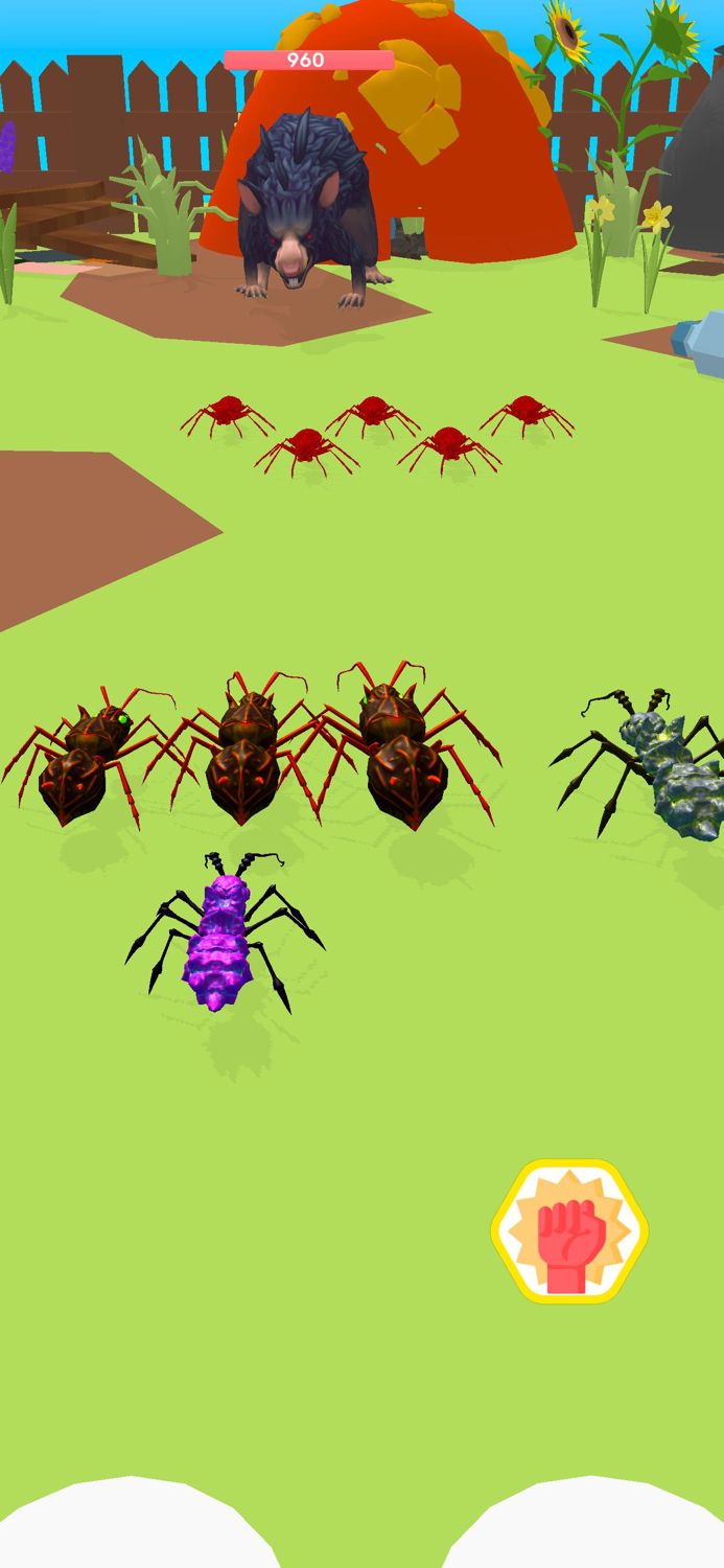 Bug Survivor Ants Clash