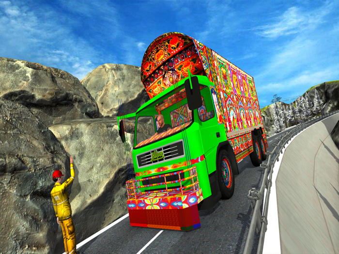 Indian Cargo Truck Driving Sim