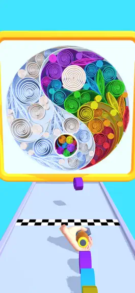 Game screenshot Quilling Craft Runner apk