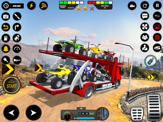 Vehicle Transporter Truck Game screenshot 2