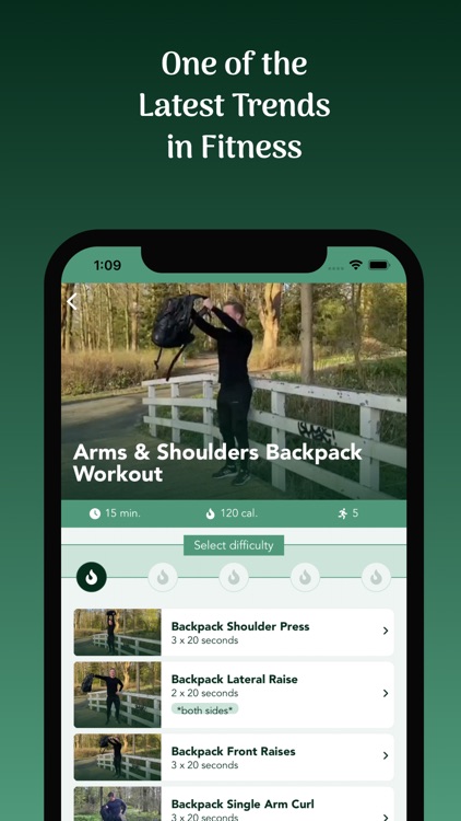 Backpack Workout screenshot-3