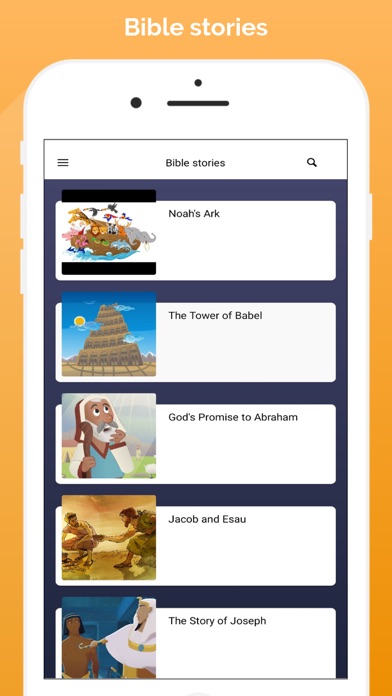 Bible Stories App screenshot 2